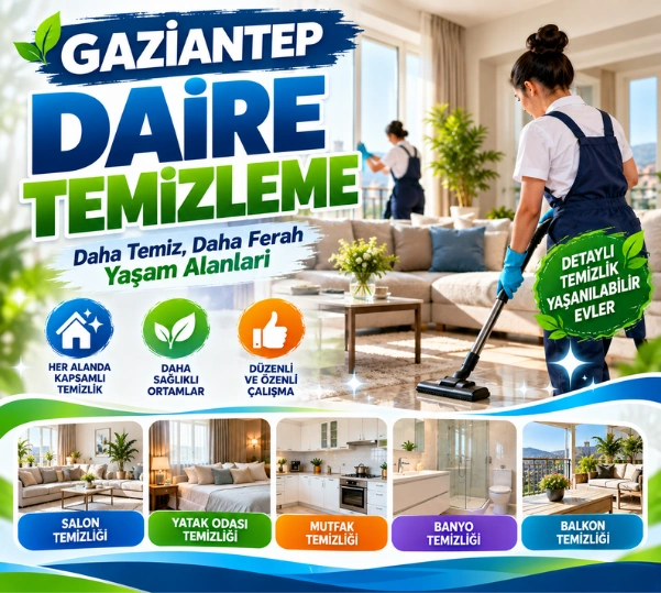 gziantep daire temizleme