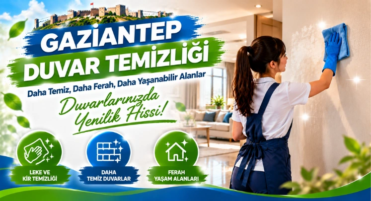 gaziantep duvar temizliği