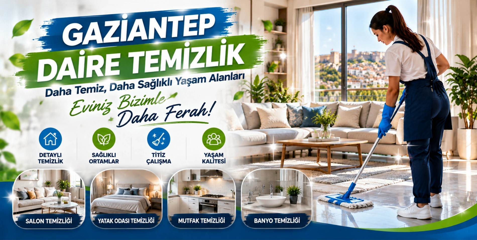 gaziantep daire temizlik